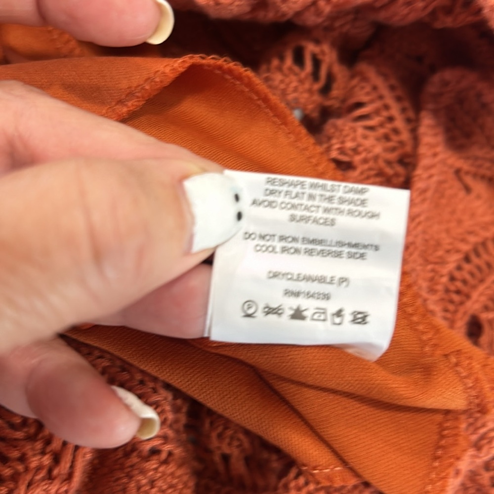 Petal & Pup Terracotta Midi Dress - Picture 13 of 14